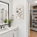 Spacious bathroom with walk-in closets