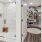 Large, glass walk-in shower